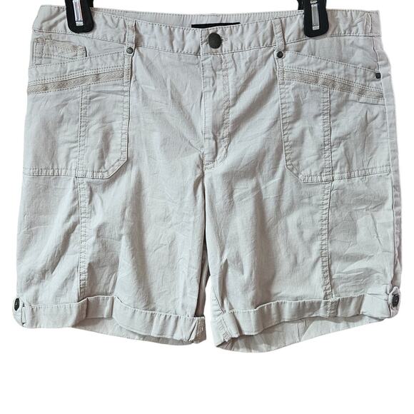 Light Pink Cotton Blend Shorts Size 8 - Picture 1 of 4